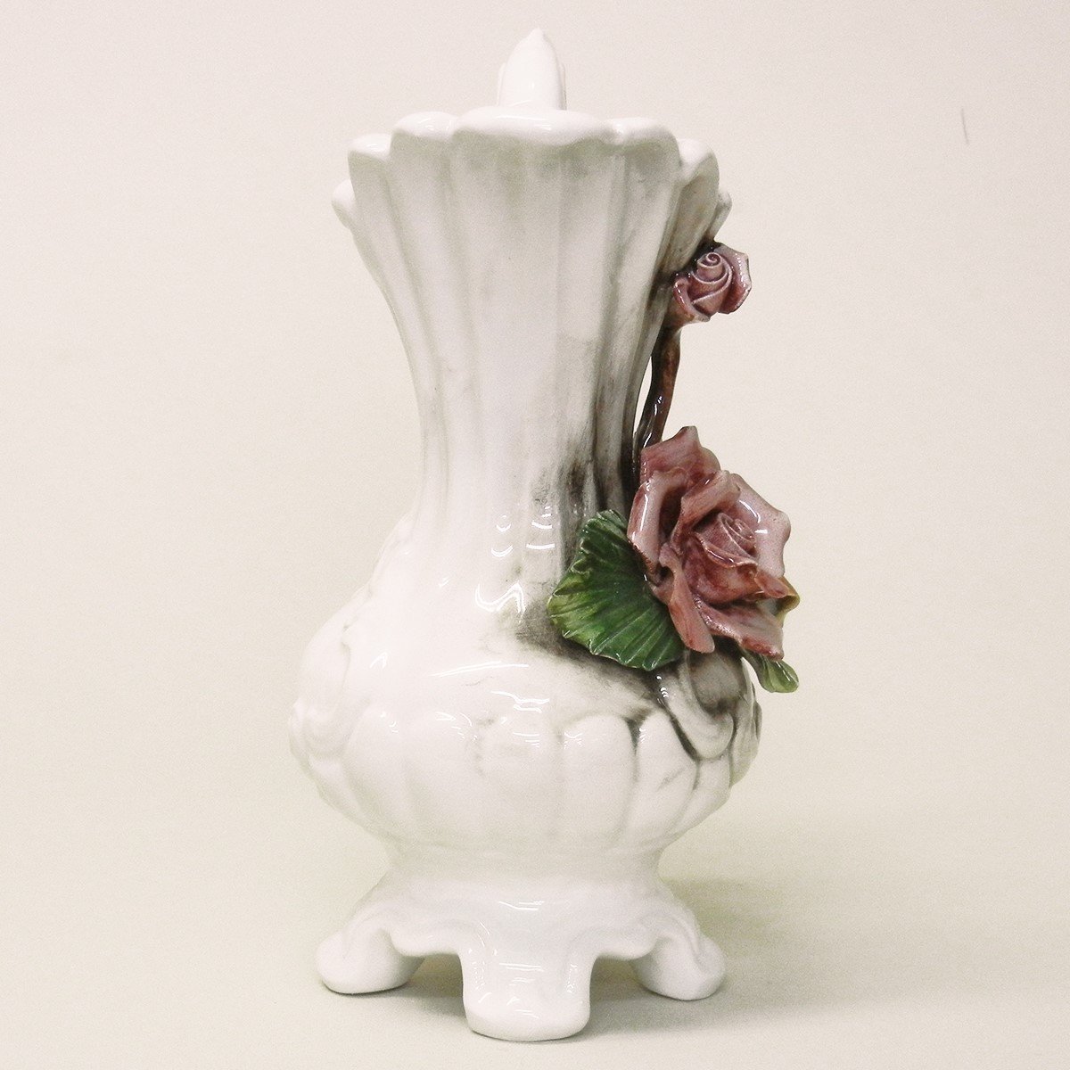 Amazon.co.jp: 【イタリア製 カポディモンテ焼き】花瓶 H25cm / J8-153